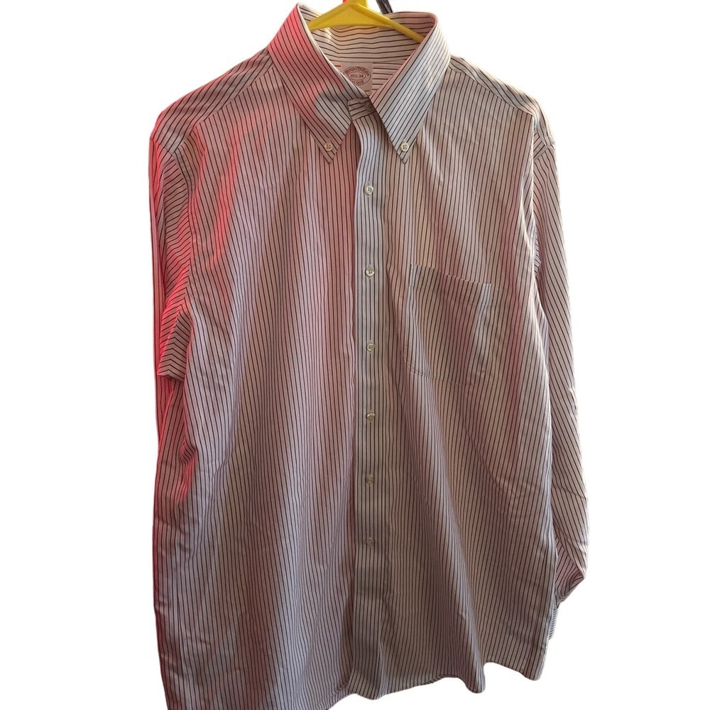 Brooks Brothers Traditional Fit Non- Iron Cotton Dress Shirt